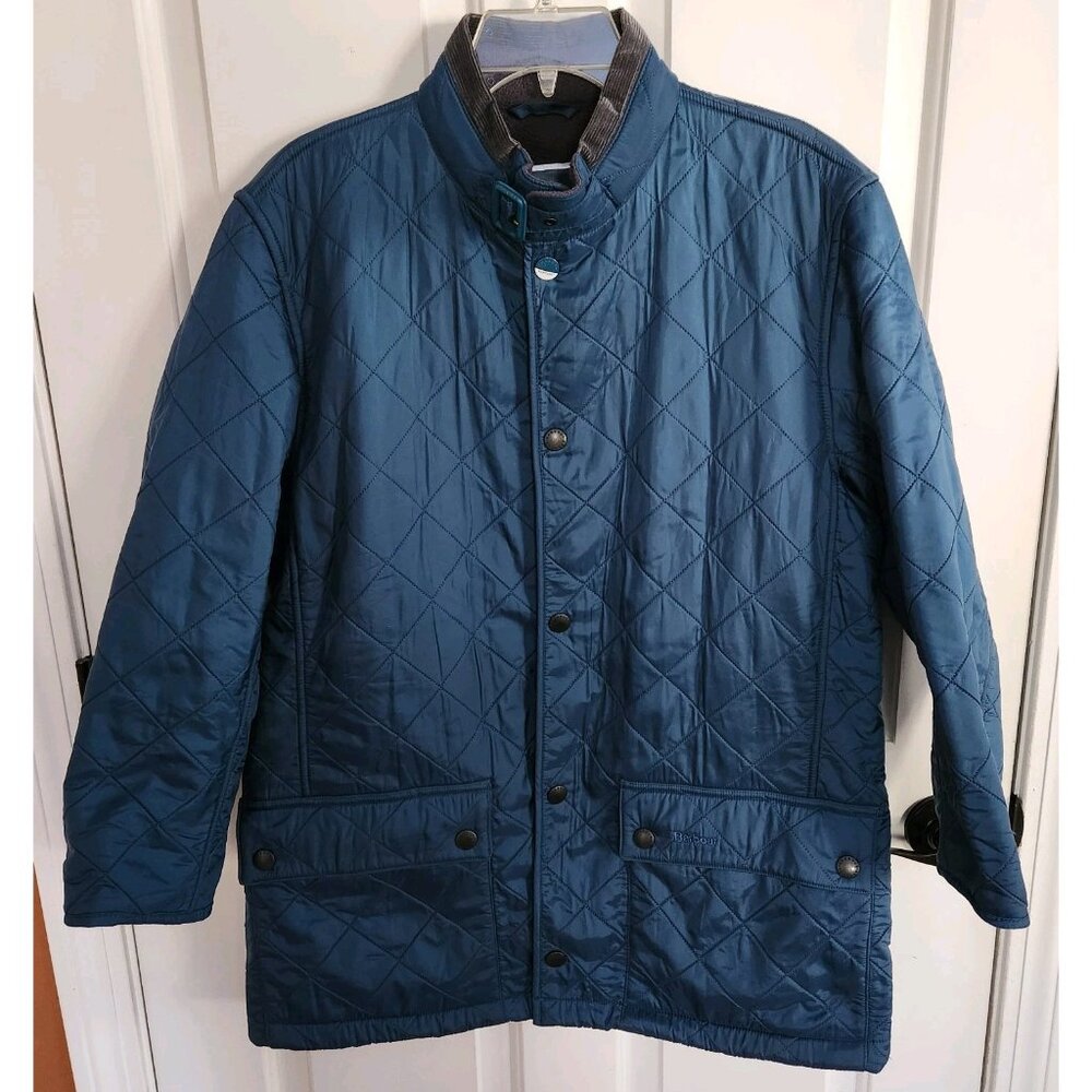 Barbour Blue Quilted Jacket